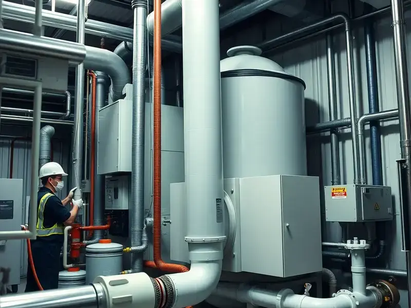 New boiler installation